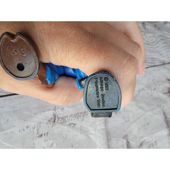 Vintage 1992 Playmates TMNT Teenage Mutant Ninja Turtles Monty Moose Figure - Picture 8 of 9